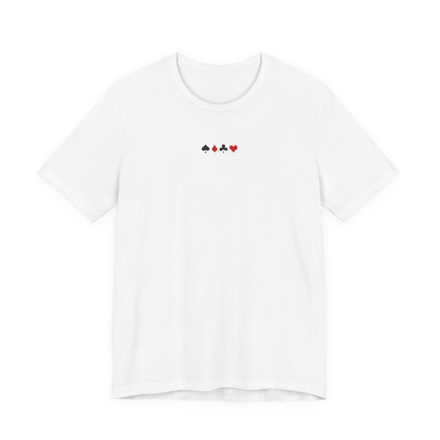 Dripping Card Suit Graphic Tee