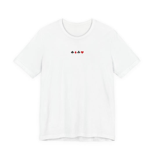 Dripping Card Suit Graphic Tee