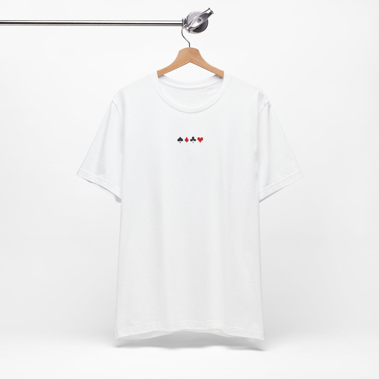 Dripping Card Suit Graphic Tee